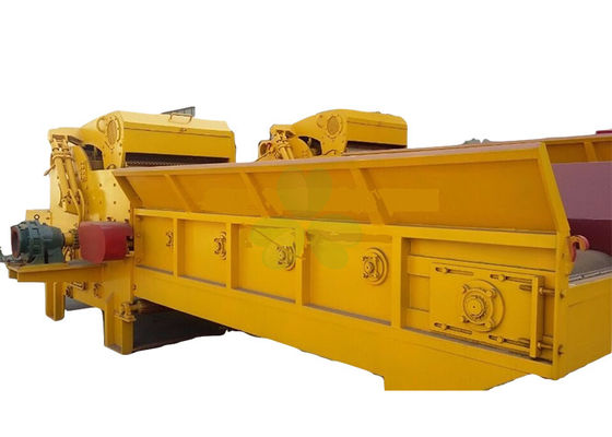 Trung Quốc Máy cưa mùn cưa gỗ màu vàng, máy Chipper gỗ nặng 5,5 Kw nhà cung cấp